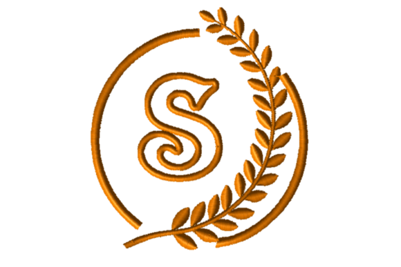 Alphabet Letter S Applique
