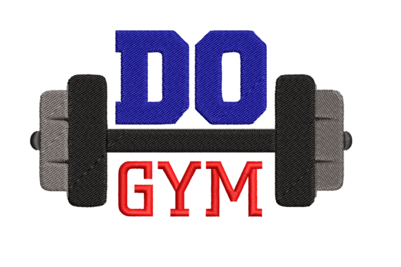Do Gym: A Playful, Seasonal Embroidery Spark