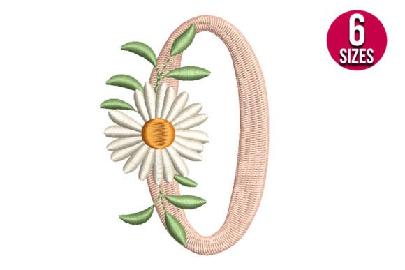 Floral Number Zero: A Seasonal Monogram with Quiet Romance
