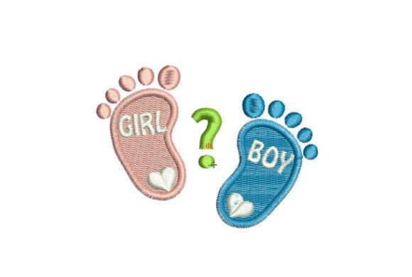 Girl or Boy Embroidery Design