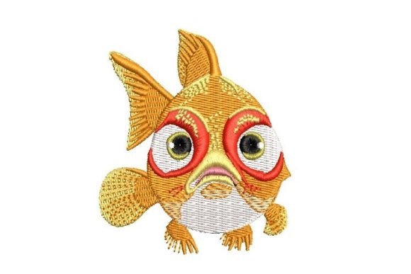 Goldfish: A Playful, Heartfelt Embroidery Design for Meaningful Gifts