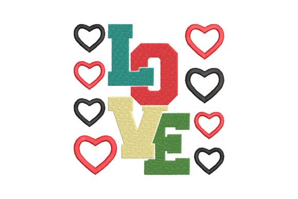 Love Hearts on Each Side