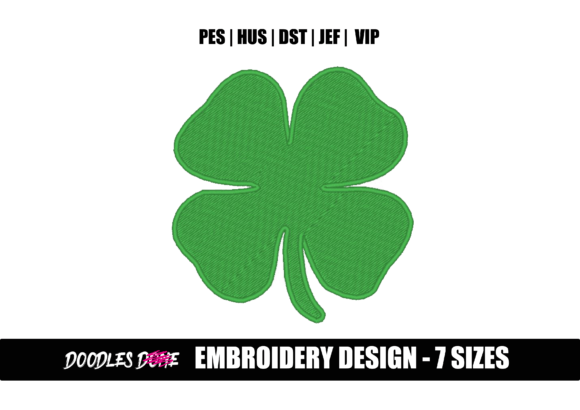 Lucky Shamrock: A Charming St. Patrick’s Day Embroidery Design