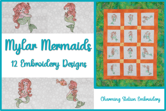 Mylar Mermaids: Whimsical Charm for Handmade Gifts
