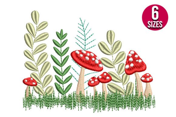 Wildflowers with Mushrooms